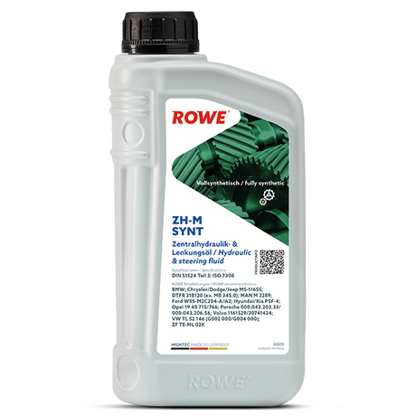 Ulei servodiretie Rowe HighTec ZHM-Synt 1L 30509001099