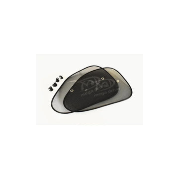 Parasolar lateral negru cu ventuze set 2BUC (54X37CM) Mega Drive 08393