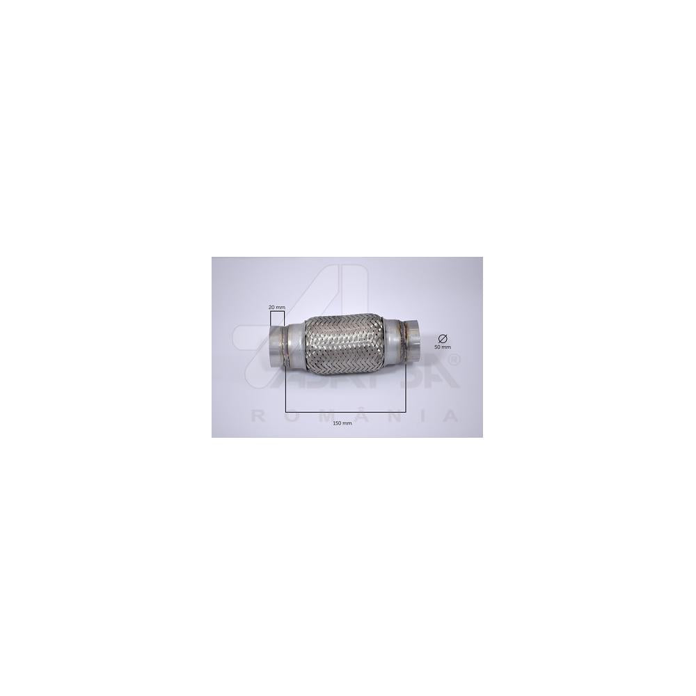 Racord flexibil inner & outer braid (b) 50X150 mm Asam Automotive 60096