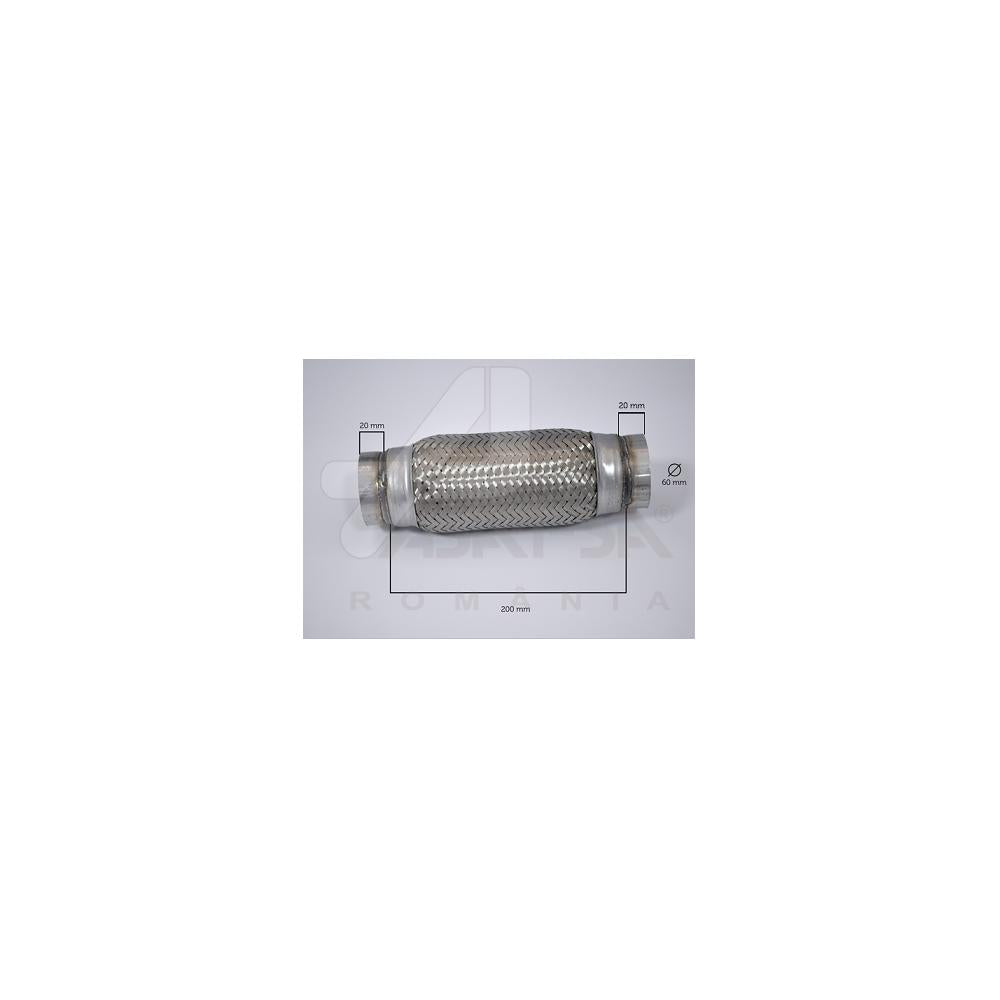 Racord flexibil inner & outer braid (b) 60X200 mm Asam Automotive 60105
