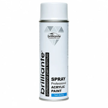 Vopsea spray alb trafic (ral 9016) 400 ml Brilliante 10529