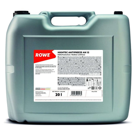 Antigel concentrat Rowe HighTec AN G13 20L 21062020099
