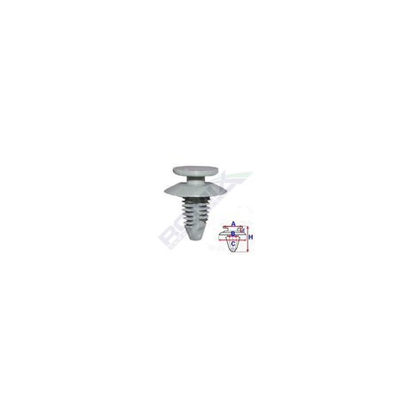 Clips tapiterie pentru fiat/alfa Romeo set 10 buc Romix C60371
