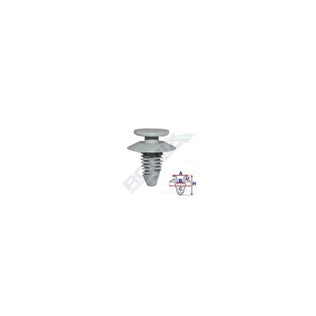 Clips tapiterie pentru fiat/alfa Romeo set 10 buc Romix C60371 – imagine 2