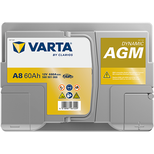 Acumulator Varta Silver Dynamic AGM 60 Ah 680A [Start-Stop] 560901068K262 – imagine 4