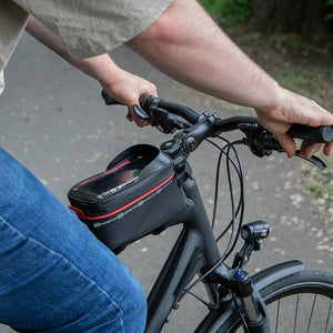 Gentuta impermeabila pentru bicicleta cu suport telefon Heyner 734100