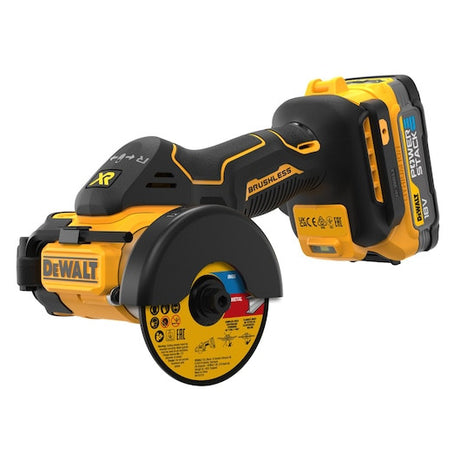 Sculă de debitat de 76 MM, cu motor fără perii, XR de 18 V - 1 X POWERSTACK Dewalt DCS438E2TQW – imagine 2