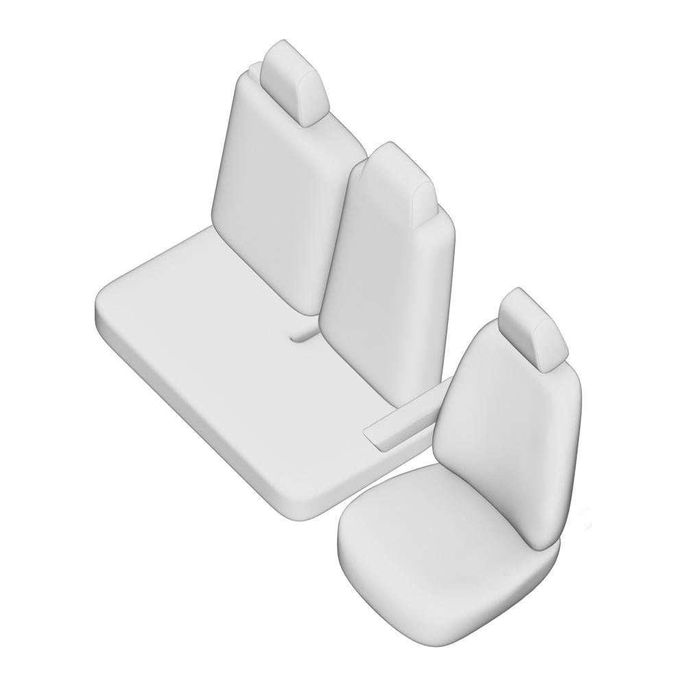 Set huse scaun Umbrella pentru Renault master (2+1) 2011-2019 tip 1 44580