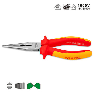 Cleste cu varf drept 8 inch izolat 1000V Toptul DGCB2208