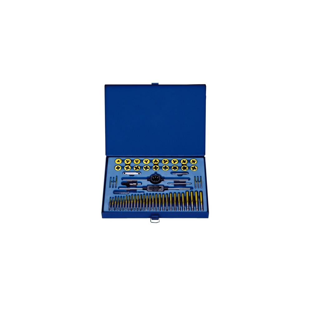 Trusa de tarozi si filiere 58 piese cu strat de titan Jbm 50792