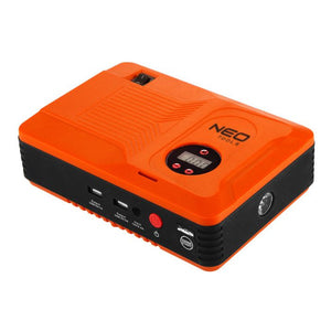 Jumpstarter (acumulator 14Ah, compresor 3.5 BAR, lanterna electrica) Neo Tools 11997