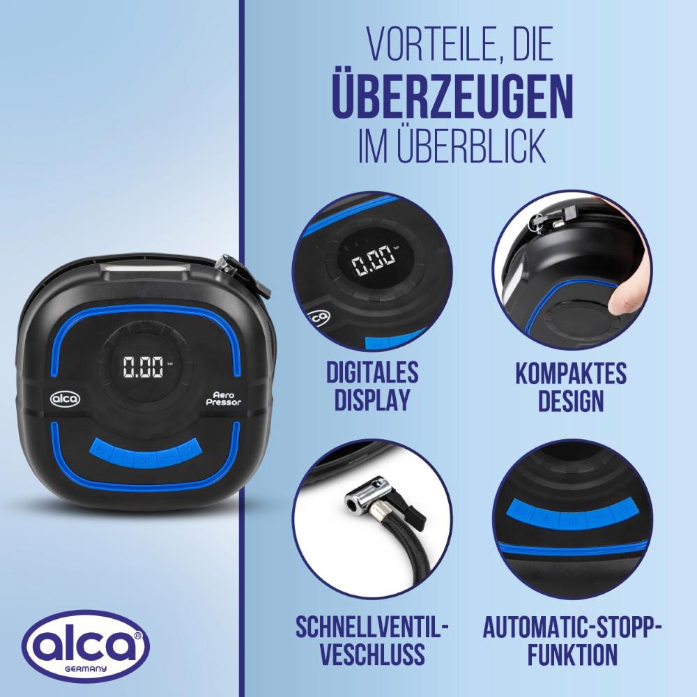 Compresor aer digital 12V compact Alca 241400