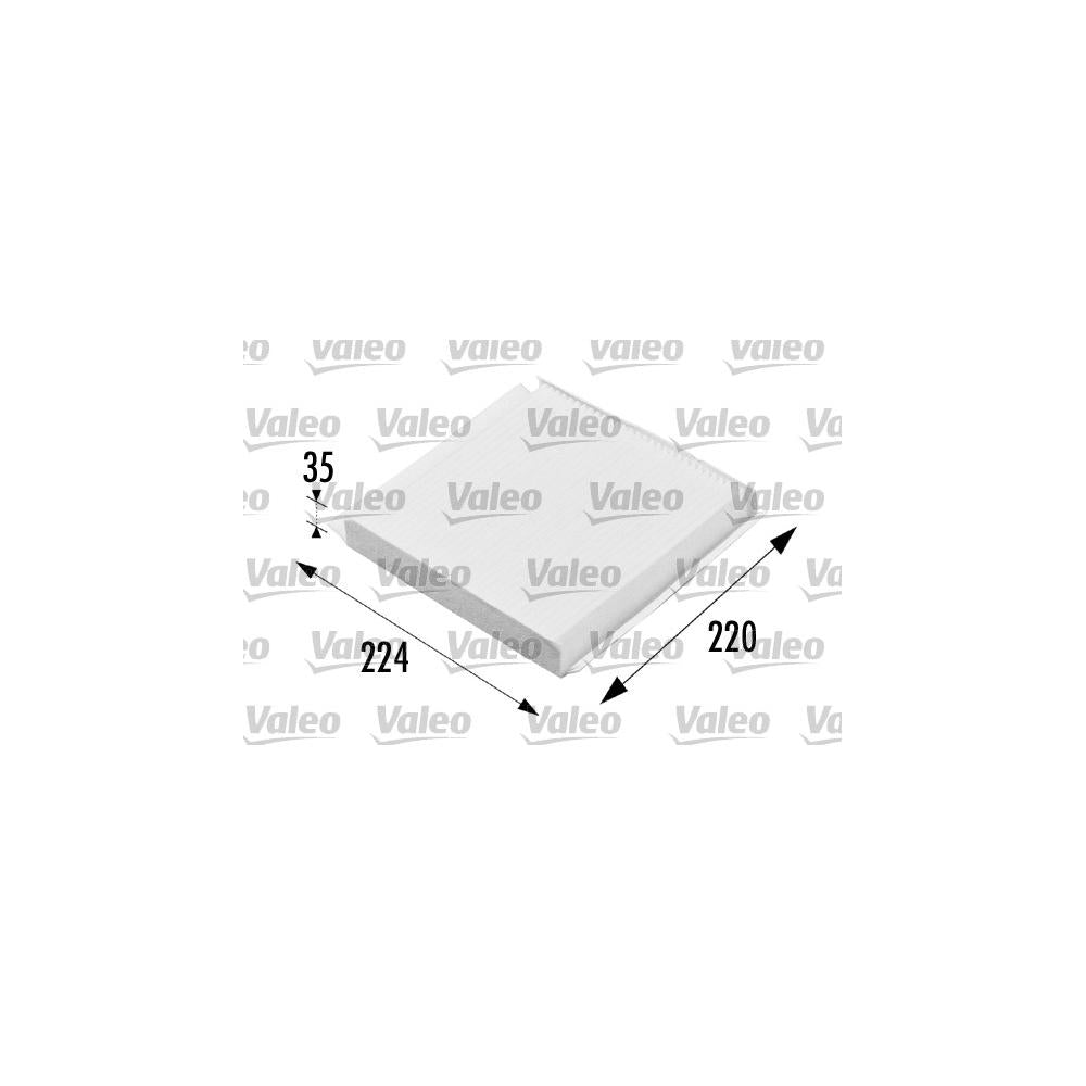 Filtru habitaclu Valeo 698657