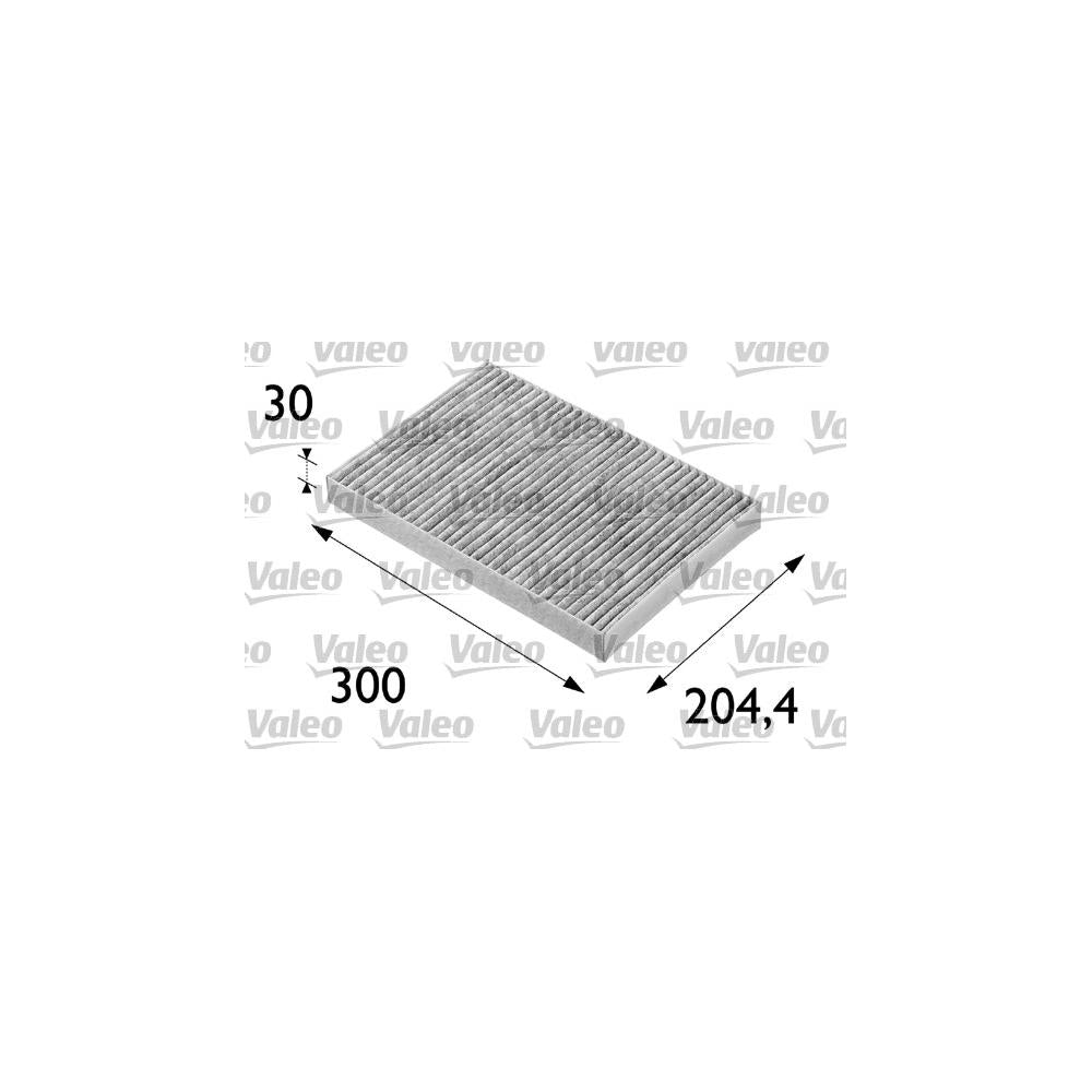 Filtru habitaclu c.a. Valeo 698683