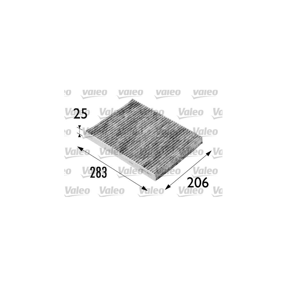 Filtru habitaclu c.a. Valeo 698686