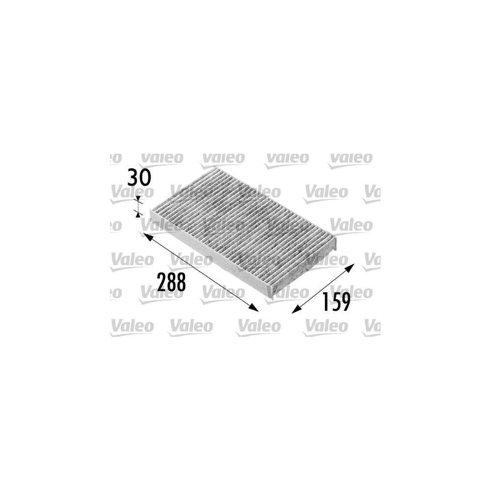 Filtru habitaclu c.a. Valeo 698687