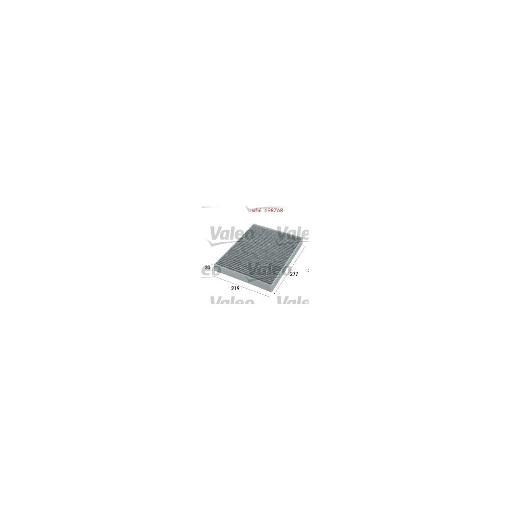 Filtru habitaclu c.a. Valeo 698768