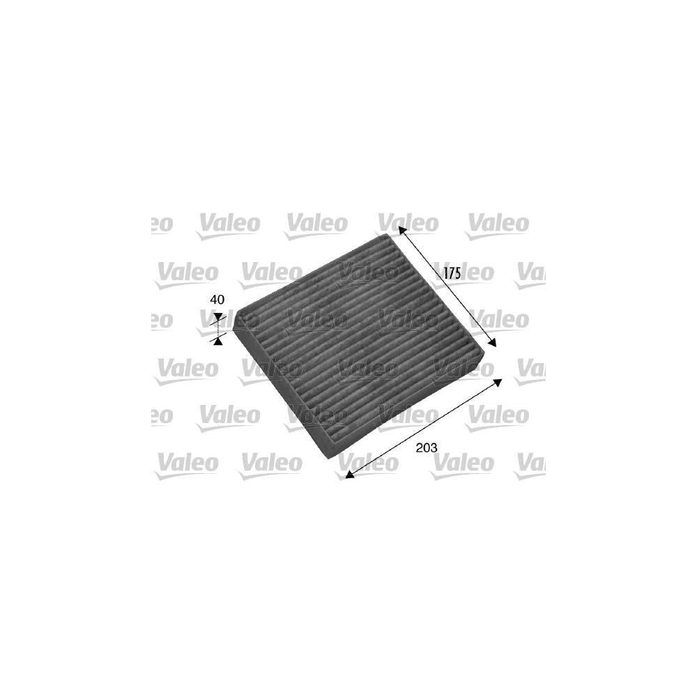 Filtru habitaclu c.a. Valeo 698802