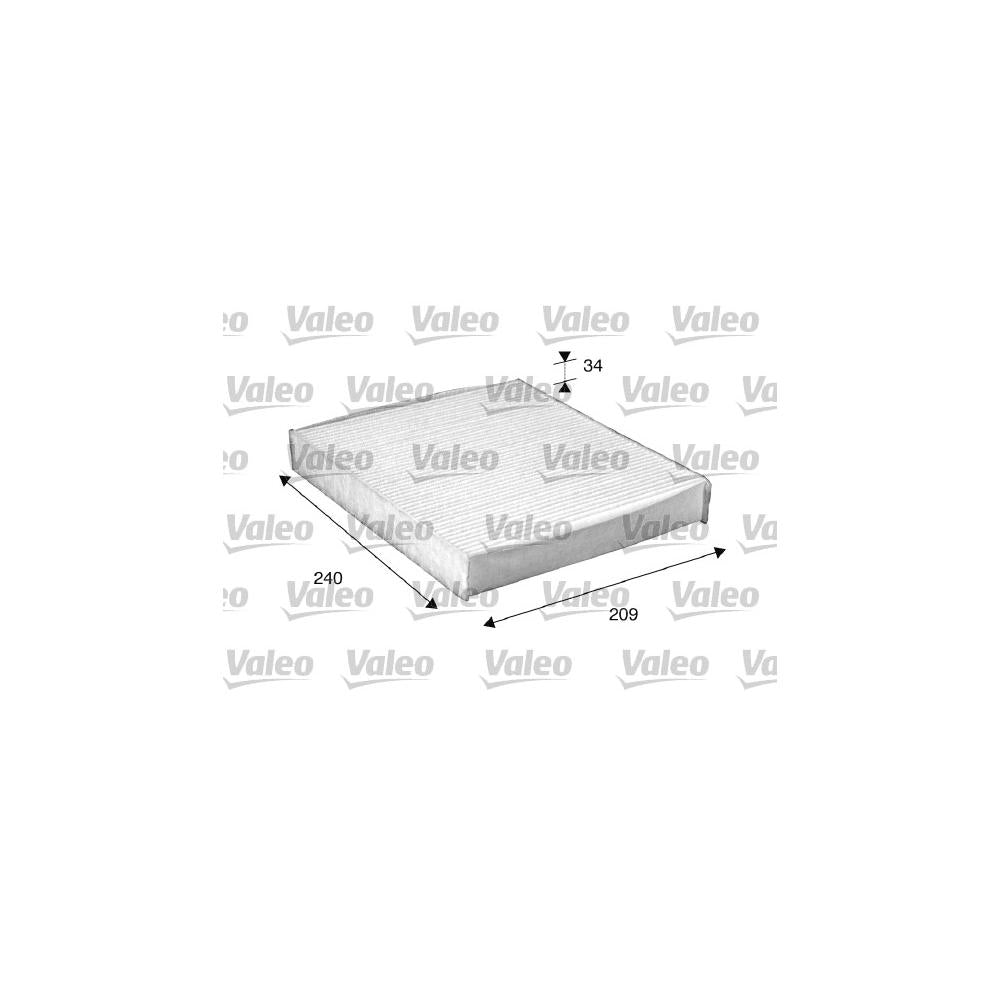 Filtru habitaclu Valeo 698882