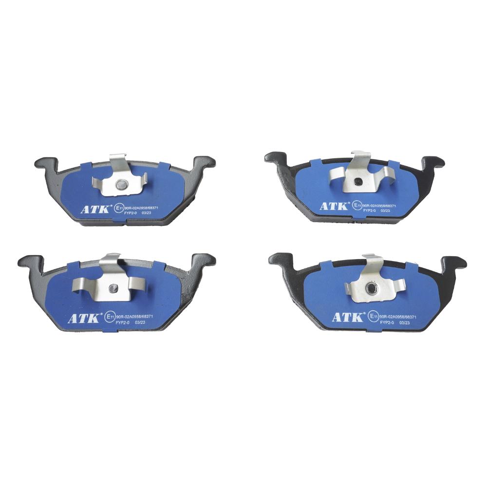 Set placute frana fata ATK Autotechnik ATK 08.01.026