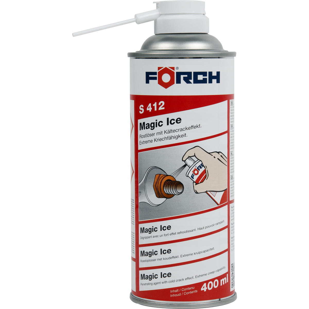 Spray Degripant Magic Ice S412 Förch 67000080