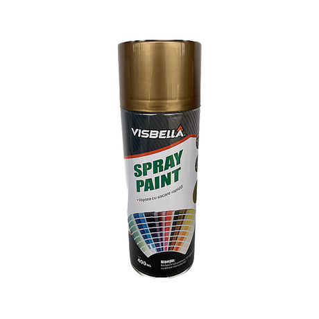 Spray vopsea auriu 400ml Visbella 52713