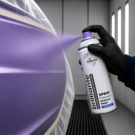 Spray vopsea lila RAL 4005 auto 400 ml