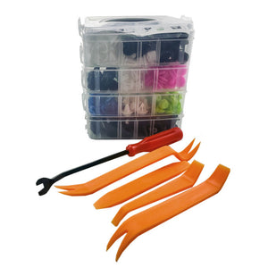 Set 470 buc cleme din plastic + 5 unelte Carguard SCA003 – imagine 2