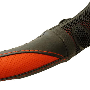 Husa volan piele ecologica rosu 37- 39 cm Umbrella 101421