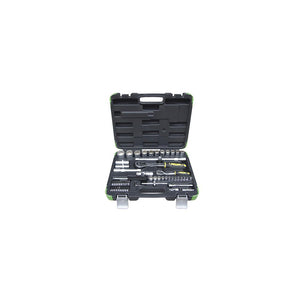 Trusa chei tubulare spline de 1/2` si 1/4` cu 61 piese Jbm 53108
