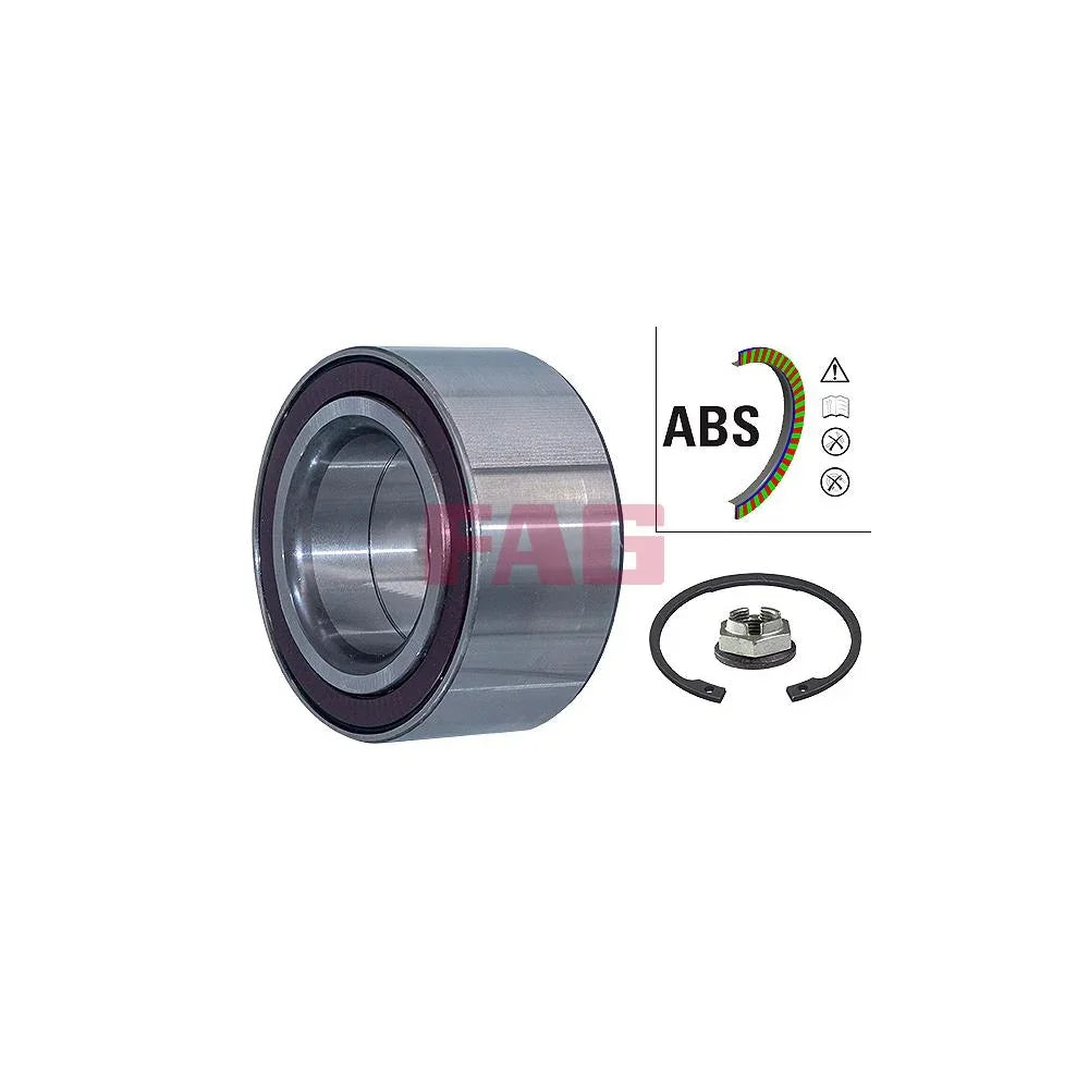 Kit rulment roata Schaeffler FAG 713 6204 20