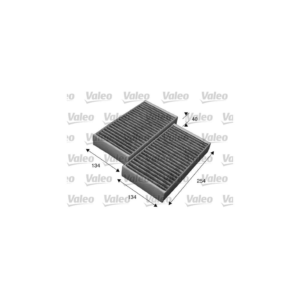 Filtru habitaclu c.a. Valeo 715544
