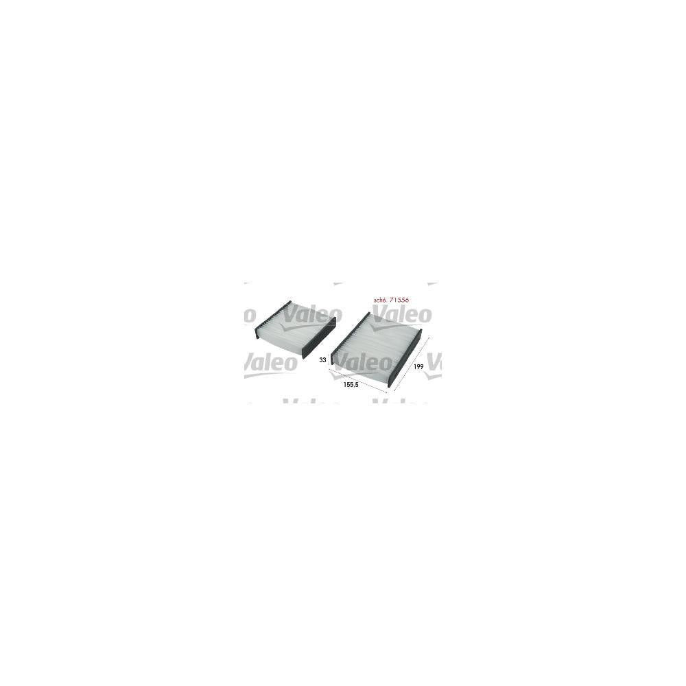 Filtru habitaclu Valeo 715556