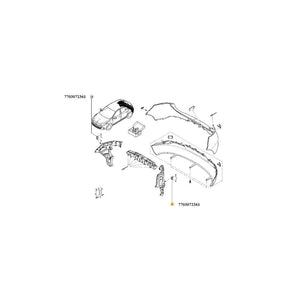 Nit plastic Renault 7703072361