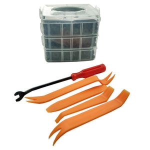 Set de 620 Cleme Plastic + 5 unelte Carg Carguard SCA002 – imagine 4