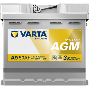 Acumulator Varta Silver Dynamic AGM 50Ah 540A 550901054K262 – imagine 2