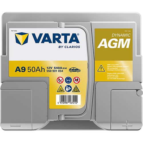 Acumulator Varta Silver Dynamic AGM 50Ah 540A 550901054K262 – imagine 3