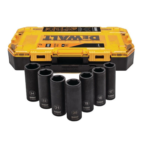 Set de tubulare1/2 17-24MM pentru impact DEWALT® x McLaren F1 Team Ediție Specială DT70905QZ