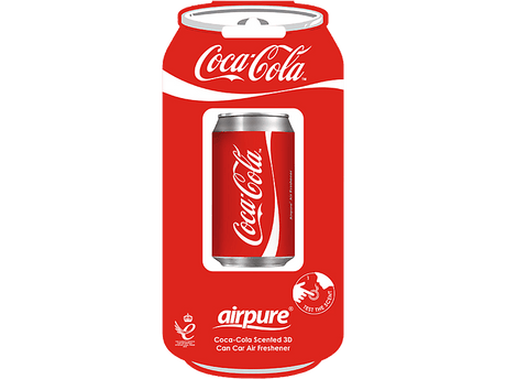 AIRPURE Odorizant auto, cutie de sifon 3D, Coca Cola original AP34030 – imagine 2