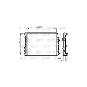 Radiator racire motor Valeo 732864