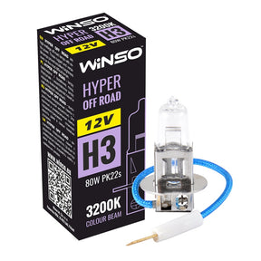 Bec Halogen Winso Hyper Off-Road H3 - 12V, 80W PK22s ● 3200K 712310