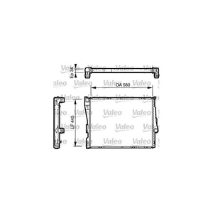 Radiator racire motor Valeo 734276