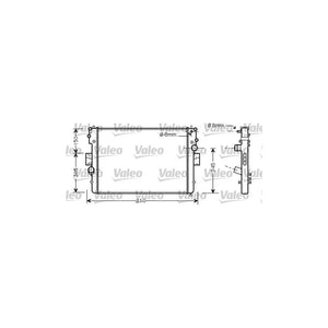 Radiator racire motor Valeo 734448