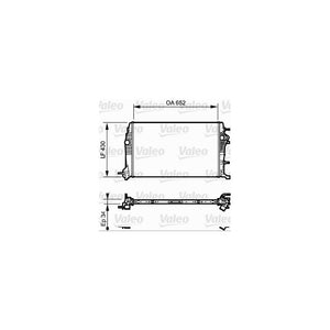 Radiator racire motor Valeo 735181
