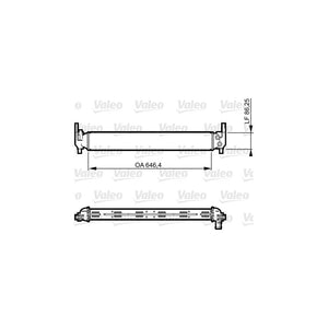 Radiator racire motor Valeo 735310