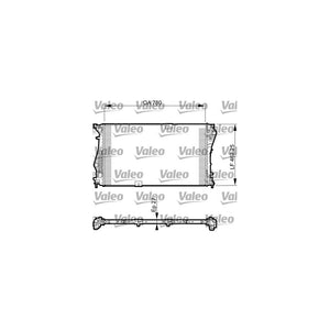 Radiator racire motor Valeo 735599
