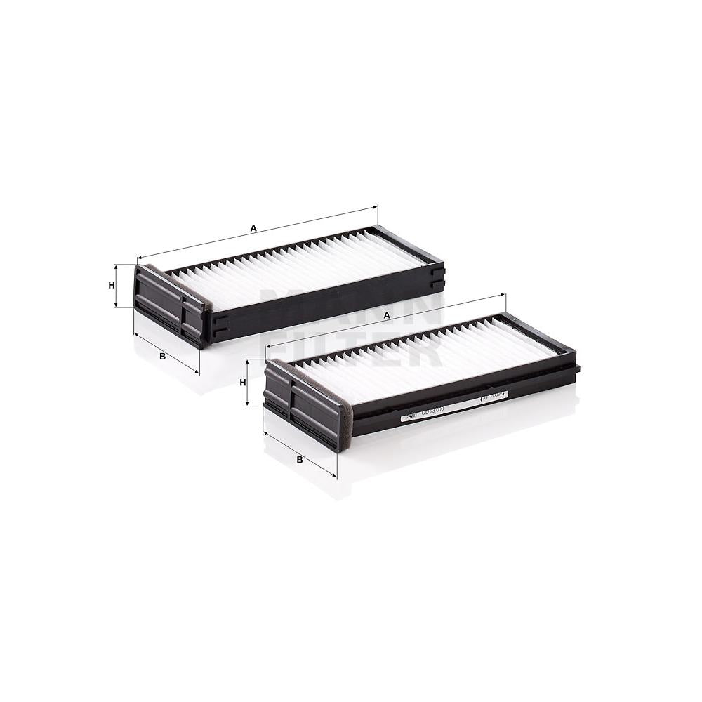 Set filtre habitaclu Mann-filter CU 23 000-2