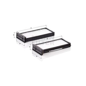 Set filtre habitaclu Mann-filter CU 23 000-2