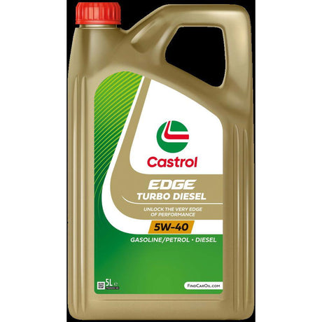 Castrol edge turbo diesel 5W-40- 5L 15F81B