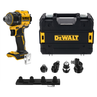 Mașină de găurit și înșurubat 18V, cu 5 atașamente, 73Nm, brushless + TSTAK (fără acumulator și încărcător) Dewalt DCD803NTXJ